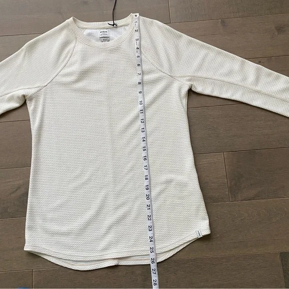 Prana Wensley Long Sleeve Wool Blend Thermal Top XS - Picture 12 of 12